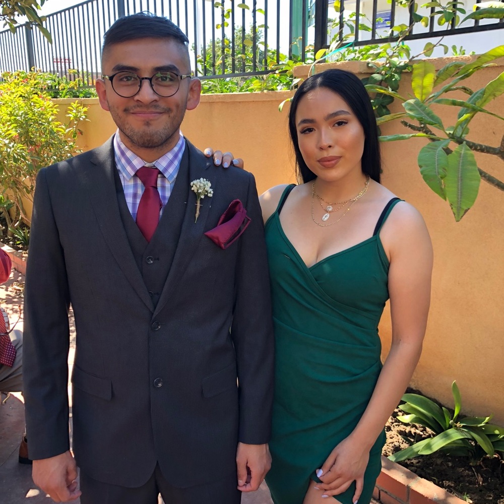 Green dress